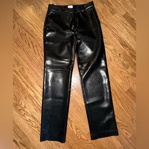 Wilfred Black Faux Leather Skinny Jeans